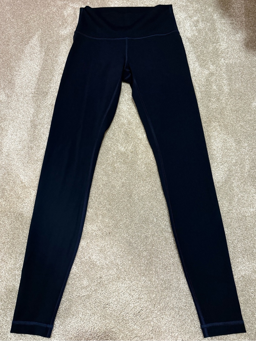 Lululemon Wunder Under High Rise Tight 28” Full-On Luxtreme Navy Blue Size 6